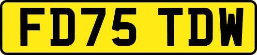 FD75TDW