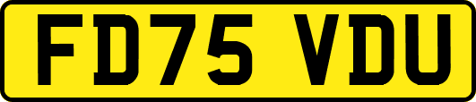 FD75VDU