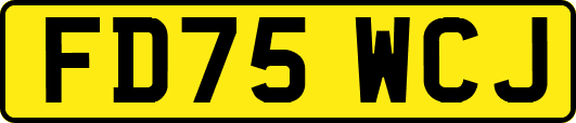 FD75WCJ