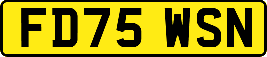 FD75WSN