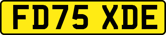 FD75XDE