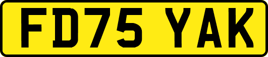 FD75YAK