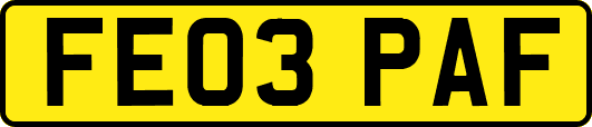 FE03PAF