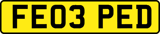 FE03PED