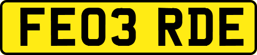 FE03RDE