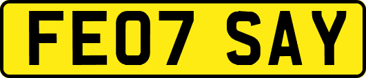 FE07SAY