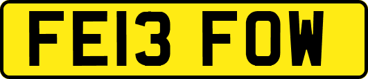 FE13FOW