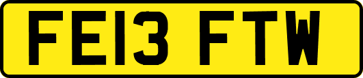 FE13FTW