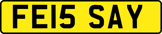 FE15SAY