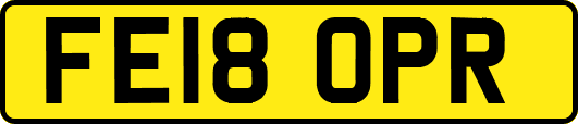 FE18OPR