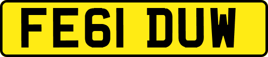 FE61DUW
