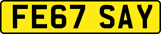 FE67SAY