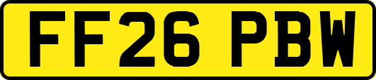 FF26PBW