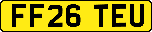 FF26TEU