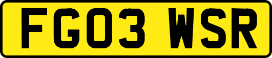 FG03WSR