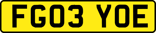 FG03YOE