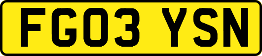 FG03YSN