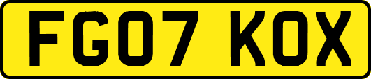 FG07KOX