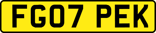 FG07PEK