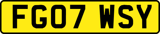 FG07WSY