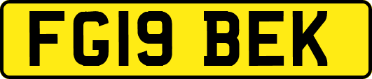 FG19BEK