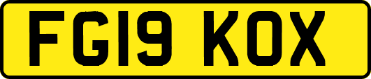 FG19KOX