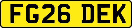 FG26DEK