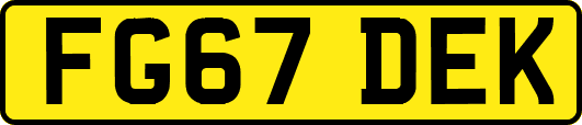 FG67DEK