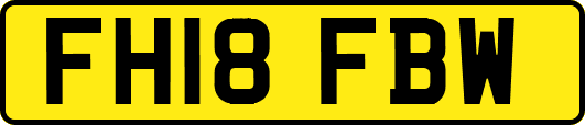 FH18FBW
