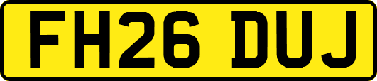 FH26DUJ