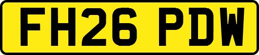 FH26PDW