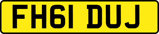 FH61DUJ