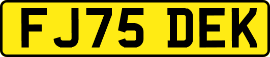 FJ75DEK
