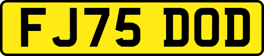 FJ75DOD