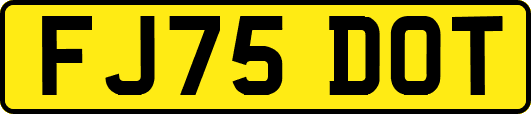 FJ75DOT
