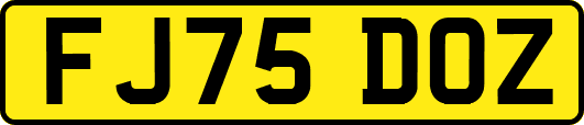 FJ75DOZ