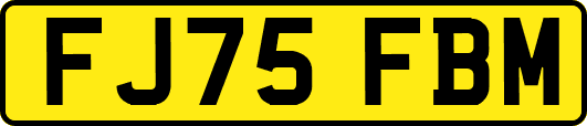 FJ75FBM