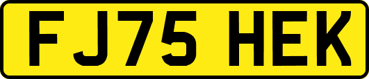 FJ75HEK