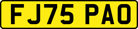 FJ75PAO