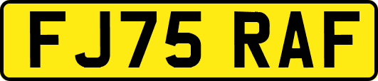 FJ75RAF