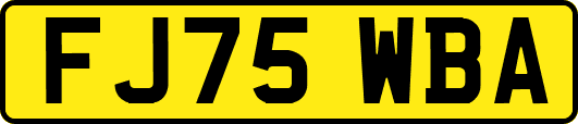 FJ75WBA