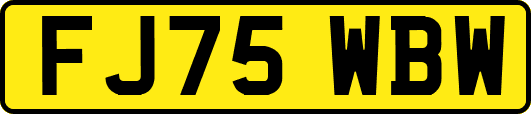 FJ75WBW