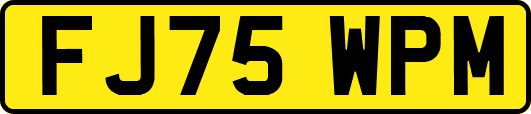 FJ75WPM