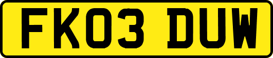FK03DUW