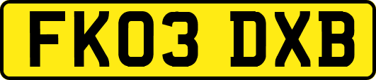 FK03DXB