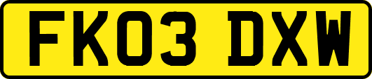 FK03DXW