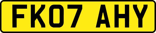 FK07AHY