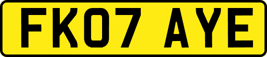 FK07AYE