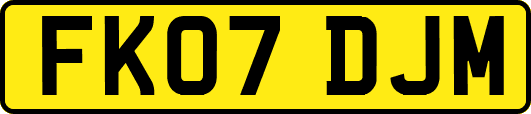 FK07DJM