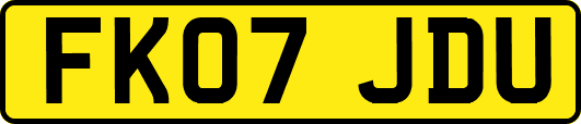 FK07JDU